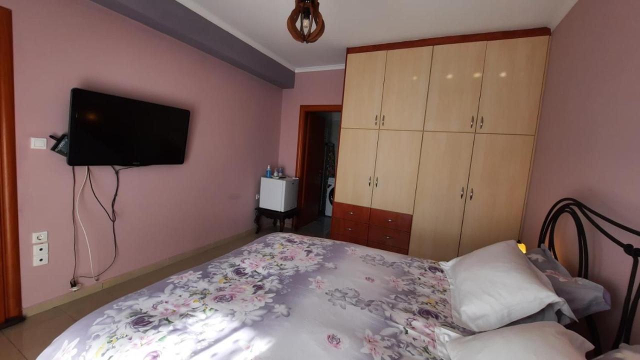 Ioannis - Room With Balcony Near Limnopula Gavrolimni Dış mekan fotoğraf